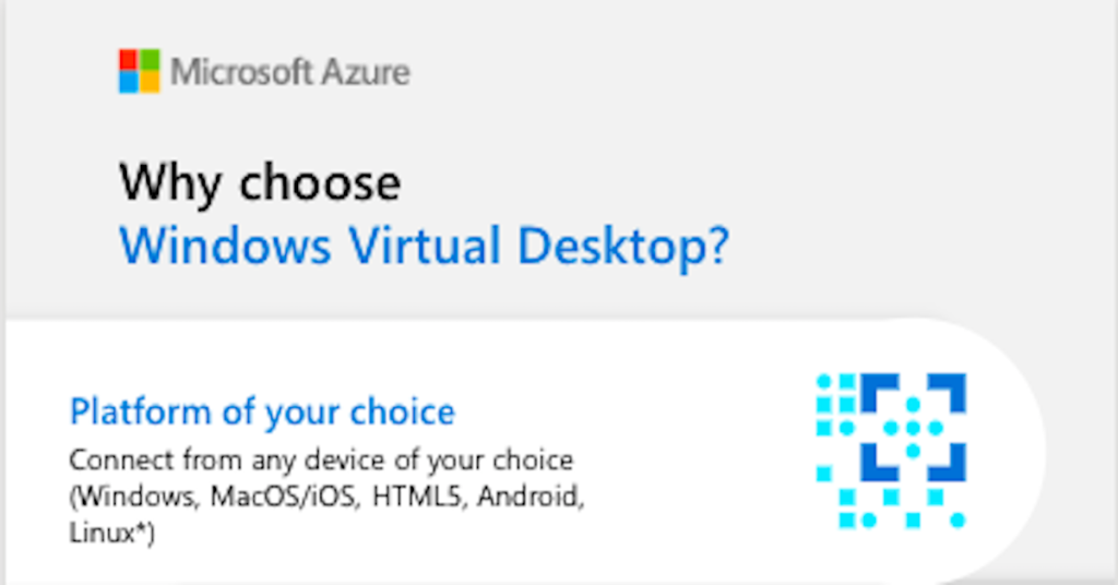 Why Windows Virtual Desktop Why Windows Virtual Desktop